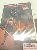 Front cover of Star Wars: Crimson Reign #4 in plastic sleeve