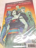 Front cover of Star Wars: Crimson Reign #5 variant comic in bag
