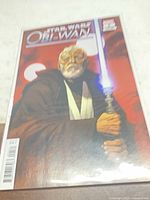 Front view showing full cover art of Obi-Wan Kenobi