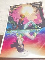 Front view of bagged comic displaying full cover art