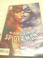 Front cover of The Amazing Spider-Man #1 in bag and board