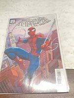 Front view of bagged comic showing full cover artwork