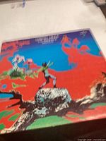 Front cover showing Roger Dean artwork