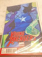 Front cover of Young Avengers Issue 003 in bag