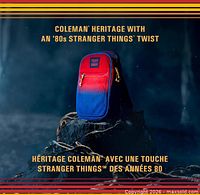 Front view marketing image showing cooler sling in environment