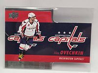 Front of Alex Ovechkin Upper Deck Tim Hortons card