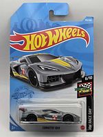 Front of sealed Hot Wheels Corvette C8.R blister card