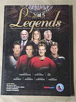 Front cover showing title, edition year and portraits of 2015 inductees