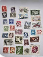 Overall view of all 25 stamps laid out in five-by-five grid