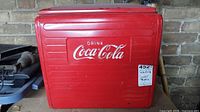 Front view showing Coca-Cola logo and general condition