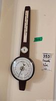 Full view of wall weather station