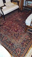 Full view of rug in room