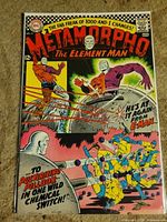 Full front cover of Metamorpho #11 comic