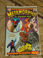 Front cover showing full artwork, title, issue number, price