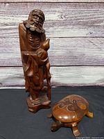 Figure and turtle box full view