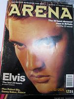 Arena magazine with Elvis cover