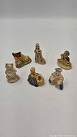 Group of six Wade nursery-rhyme figurines