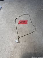 Full view of chain with pendant attached