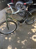 Full view of Precision mountain bike left side
