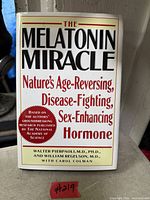 Front cover of The Melatonin Miracle hardcover book