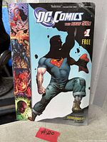 Front cover of The New 52! #1 comic book showing title, artwork, and free edition banner