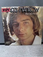 Front cover of Barry Manilow "This One's For You" LP