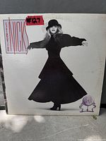 Front cover of Stevie Nicks LP showing sleeve design and wear
