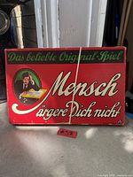 Front view of Mensch ärgere Dich nicht game box showing title and artwork