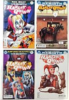 All four bagged and boarded Harley Quinn issues 19 and 20