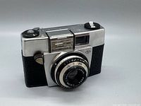 Front and top view of Agfa Silette F camera showing lens, shutter, viewfinder and body condition