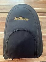 Front of black Jean Baptiste soft gig bag