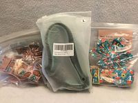Three packaged large dog collars