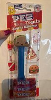 Front view of sealed PEZ Taco dispenser package