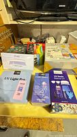 Sealed resin kits, lamps and accessories overview