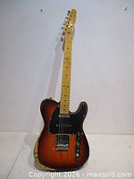 Full view of Fender Telecaster guitar front