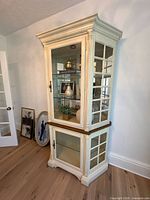 full front view of cabinet showing overall style and condition