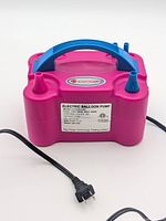 Front view of Idaodan electric balloon pump with cord