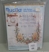 Front of sealed Bucilla Bear & Bunny Patch quilt kit package