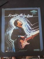 Front cover of CED videodisc showing Lou Reed artwork