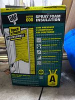 Front of DAP Touch 'n Foam System 600 Component A box