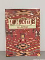 Front cover of Native American Art hardcover book