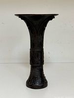 Full view of bronze vase