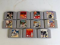 All 12 cartridges front view