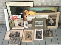 Group shot of all 18 artworks