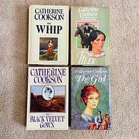 Front dust-jacket views of all four Catherine Cookson hardcovers