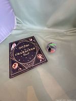 Book front cover and ornament together
