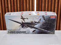 Front of Academy P-40M/N Warhawk model kit box