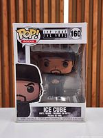 Front view of Funko POP Rocks #160 Ice Cube figure sealed in original box