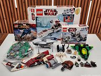 Overview of boxes, partial builds, bag of parts