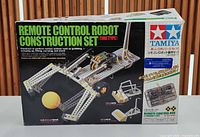 Retail box front showing product name and image of assembled robot